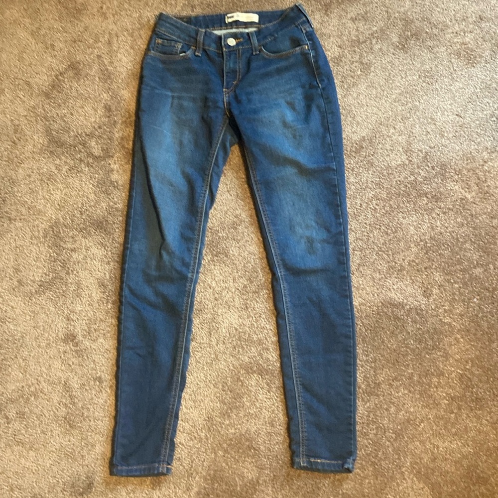 Levi’s  Soft Stretch Low Rise Skinny Jeggings Women's Jeans Size 26 Medium Wash